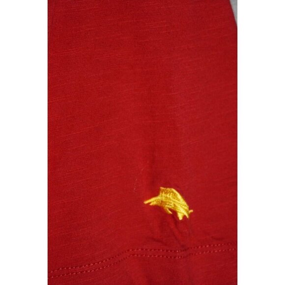 Tommy Bahama USC Trojans Polo Shirt Cardinal Red XXXL 3XL Logo Embroidered Short - Picture 8 of 15